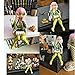 Mitsuri Figure Anime Devil Slayer Eating Rice Balls Sitting Pose Character Action Figure Desk Decor Collection Toy