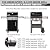 Spirit Grill Replacement Parts 7636 Flavorizer Bars 7638 Grill Grates for Weber Spirit I and Spirit II Grill Replacement Parts Weber Spirit E-310 E-330 Grill Parts II E310 GS4 Grill Parts Flavor Bars