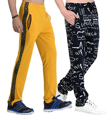 Image of SHAUN Men's Regular Fit Track pants(Pack of 2)