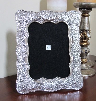 Sofia's Findings Sterling Silver Picture Frame/Primavera-Spring (5x7)