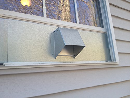 Window Dryer Vent (Adjusts 24 Inch Through 36 Inch) By Vent Works #TOP3