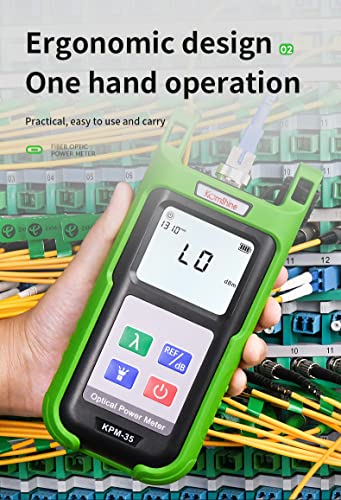 Image of KPM-35 Optic Fiber Power Meter with Measurement Range -70~+10dBm, Self Calibration Function