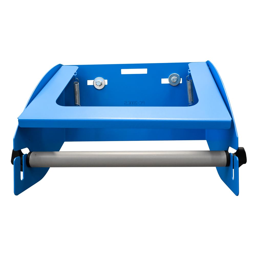 Syncro System Portarotolo carta in acciaio per furgone officina mobile – senza rotolo 27cm sistema antisrotolamento