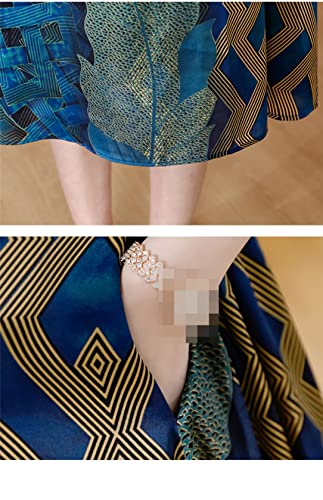 Robe longue décontractée en soie pour vos douces soirées d'été