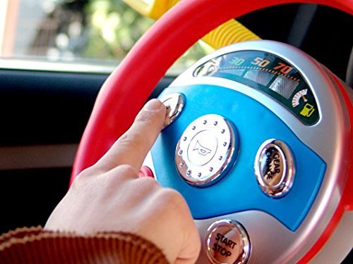 PowerTRC Electronic Backseat Driver Toy | Kids Driving Wheel | Car Toys | Pretend Driving Kids Toy - Thumbnail 4