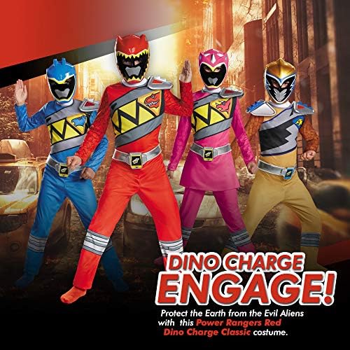 Power Rangers Dino Charge Red Classic Child Costume
