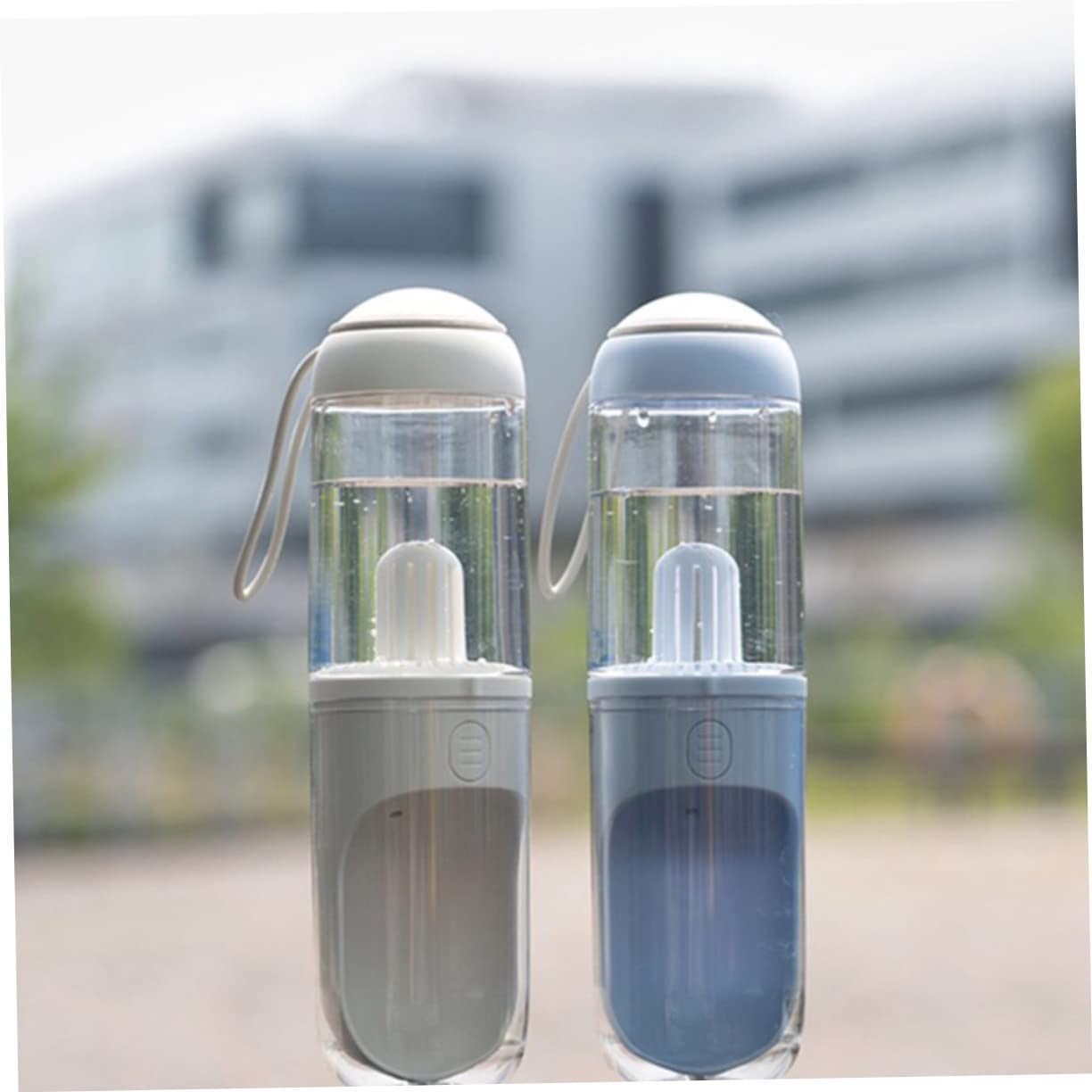 FRCOLOR Comedero De Agua para Mascotas Botella De Agua Portátil 330 Ml Filtro Ideal para Perros y Gatos Diseño Práctico