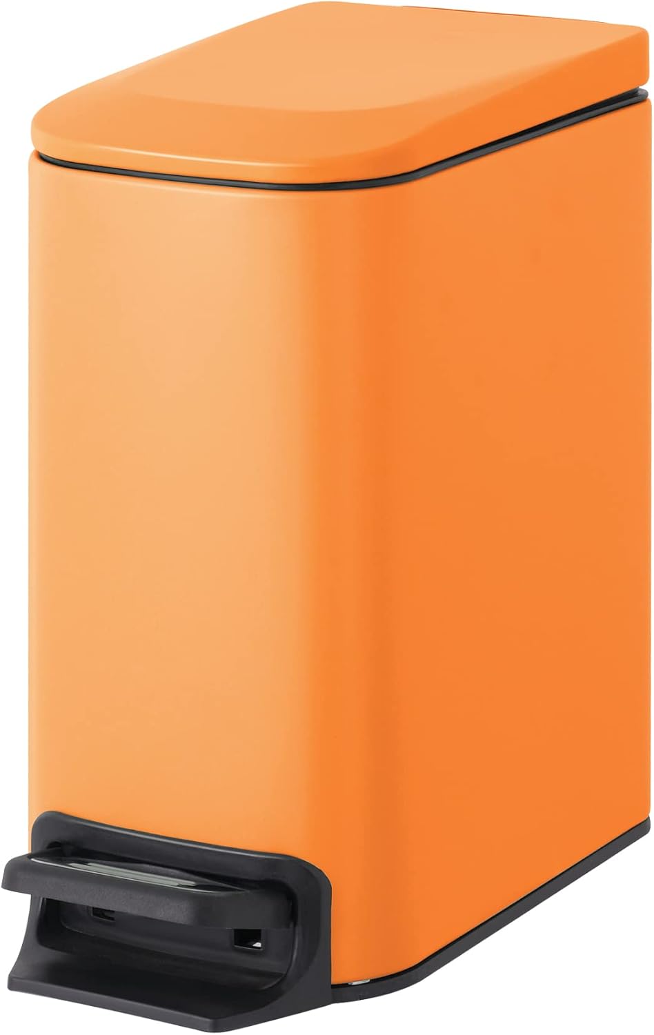Cesun Small Bathroom Trash Can with Lid, Soft Close