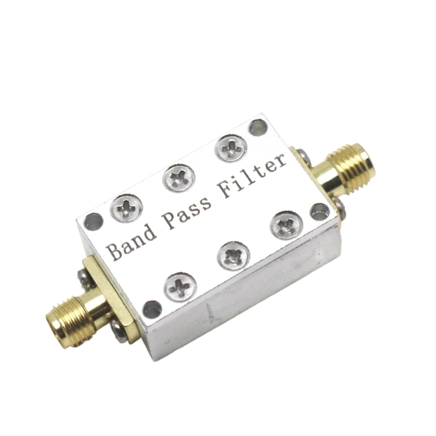 Bandpass Filter 433Mhz 868Mhz 915Mhz 1090Mhz 1575Mhz 1.2G 2.4Ghz 5.8Ghz BPF LORA Helium Miner SDR RF Signal Noise Filtering(BPF 868Mhz)