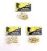 Dread Lock Dreadlocks Braiding Beads GOLD Metal Cuffs Hair Accessories Decoration Filigree Tube (8 mm, Gold) 36 pieces