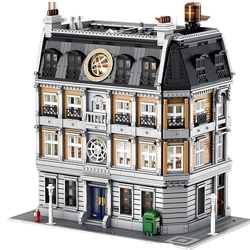 General Jim's New York Sanctorum Sanctum - Magic Library Santuary Modular City Bulding Blocks Set | Compatible with Lego City Sets and All Major Brands -  GJ-SBWL
