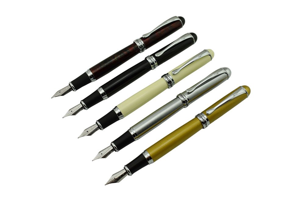 Amazon | Jinhao X750 万年筆 中字 5色セット | 万年筆 | 文房具