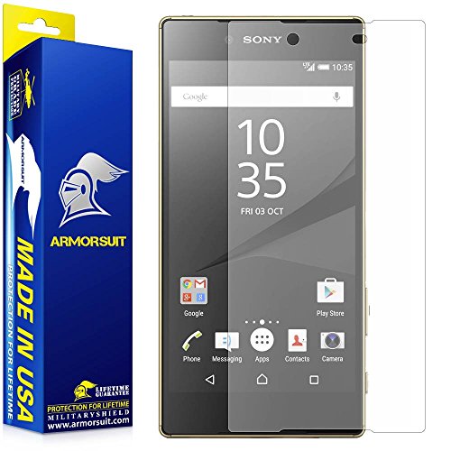 ArmorSuit MilitaryShield Anti-Glare Screen Protector for Sony Xperia Z5 Premium - [Max Coverage] Anti-Bubble Matte Film