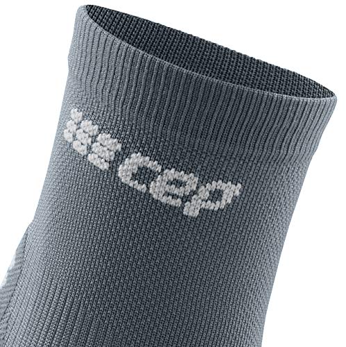 Cep Ultralight Short Socks, Grey/Light Grey, Men Iv #TOP2