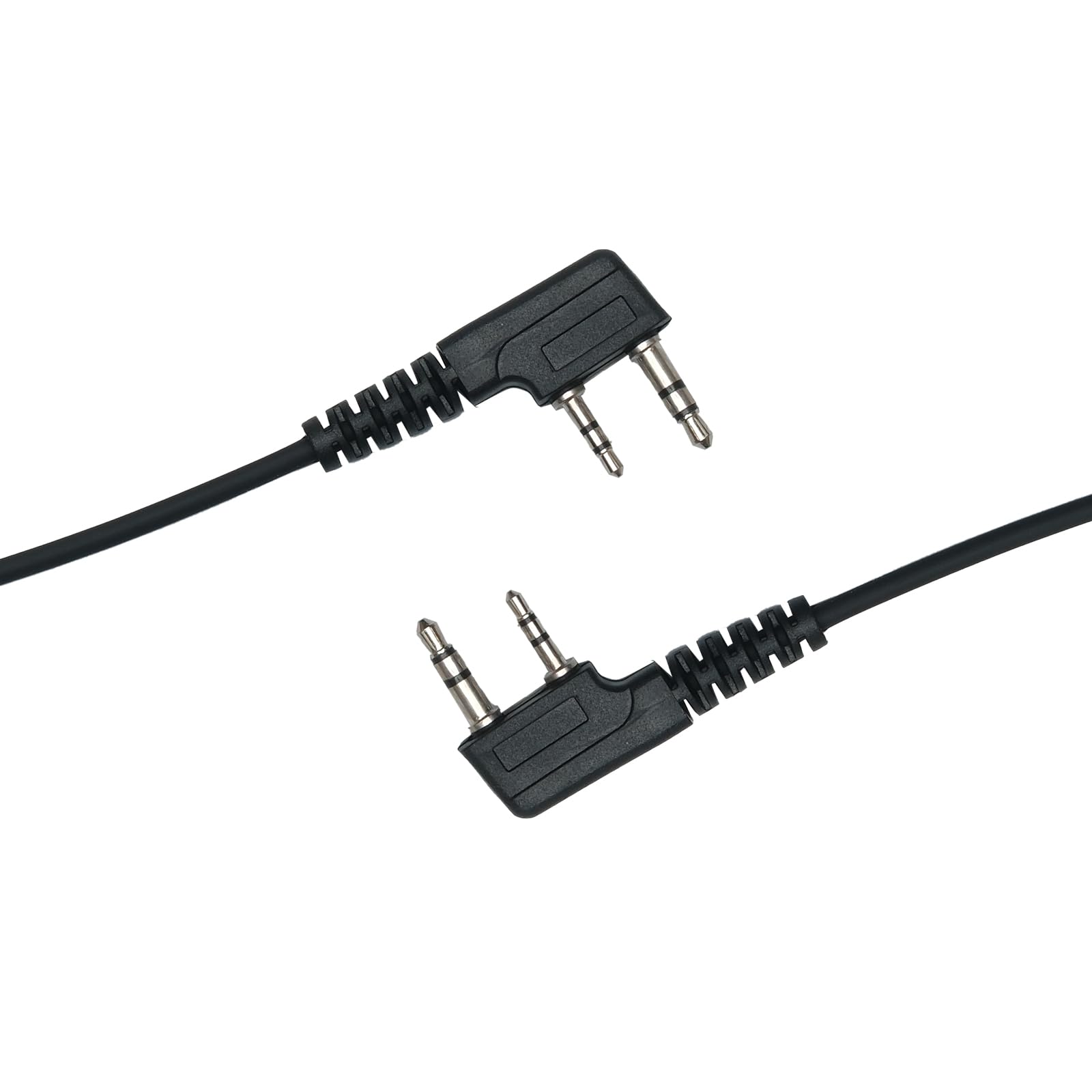 Zestaw słuchawkowy w kształcie litery C z mikrofonem PTT kompatybilny z Baofeng Kenwood UV-5R BF-888S BF-F8HP BF-F9 TK-3140 TK-3400 TK-3402 dwukierunkowe radio 10 szt