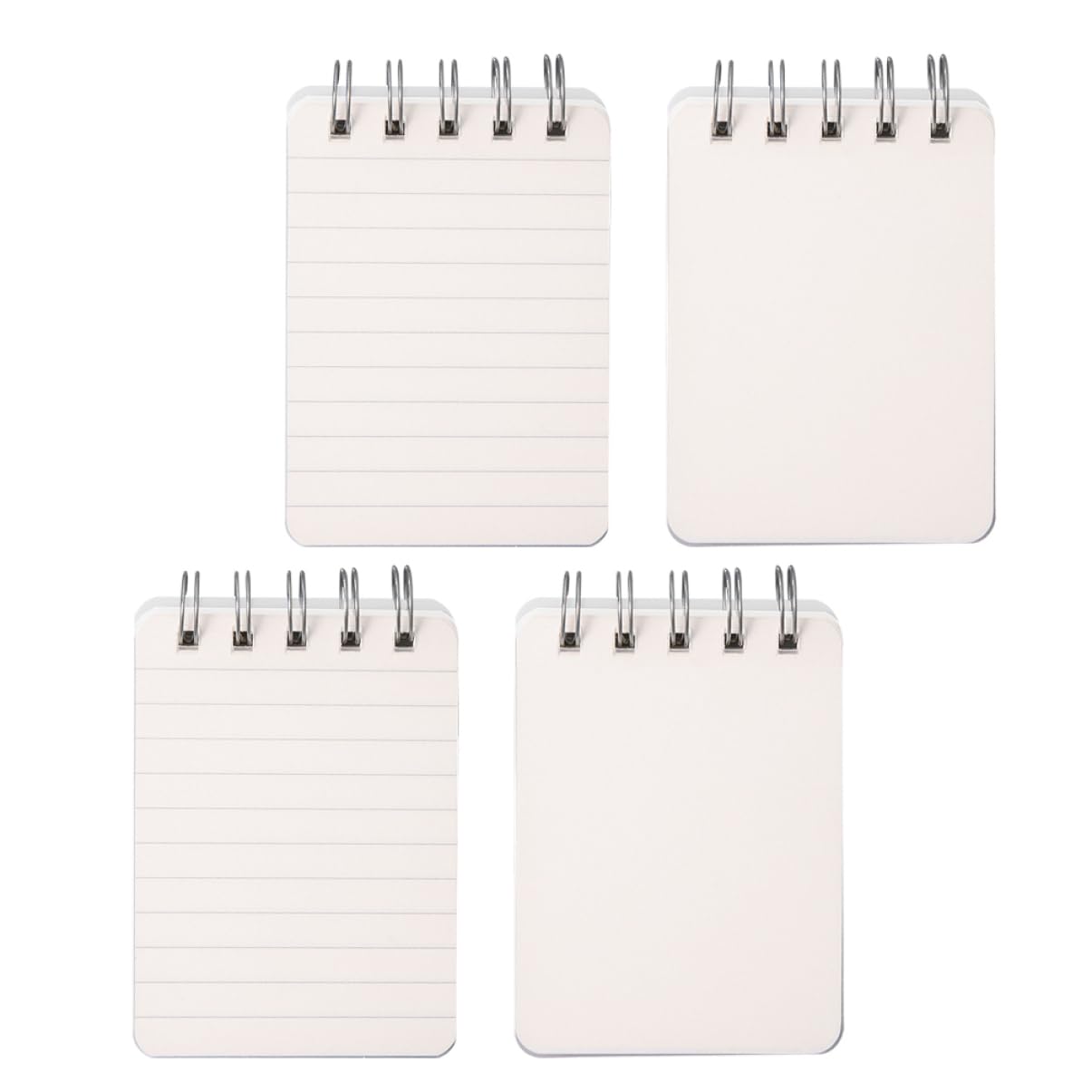 Operitacx 5 Ensembles Mini Bloc Notes Spirale Portable De Cahiers De Poche Lignés Vides Pour Plans Et Mémos Pour Étudiants Et Usage 4 Pièces * 5