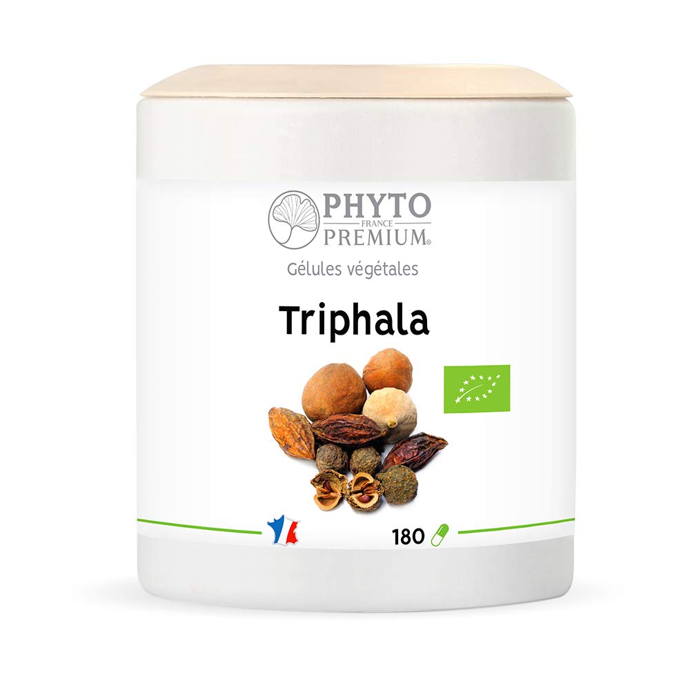 TRIPHALA - Amla, Chebula, Beleric - 180 gélules 375 MG - (BIO)