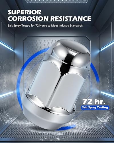 Image of Orion Motor Tech M12x1.5 Lug Nuts,12x1.5mm Wheel Lug Nuts Compatible with Ford Fusion Focus Escape, Honda Accord Civic CRV, Chevy Cruze Malibu, Dodge Journey Aftermarket Wheel, Set of 20