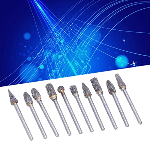 Set de 10 Fresas Rotatorias de Carburo de Tungsteno miniatura 2