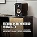 Polk Audio Signature Elite ES20 Hi-Res Audio Certified 6.5 Inch Bookshelf Speaker - Pair (Walnut)