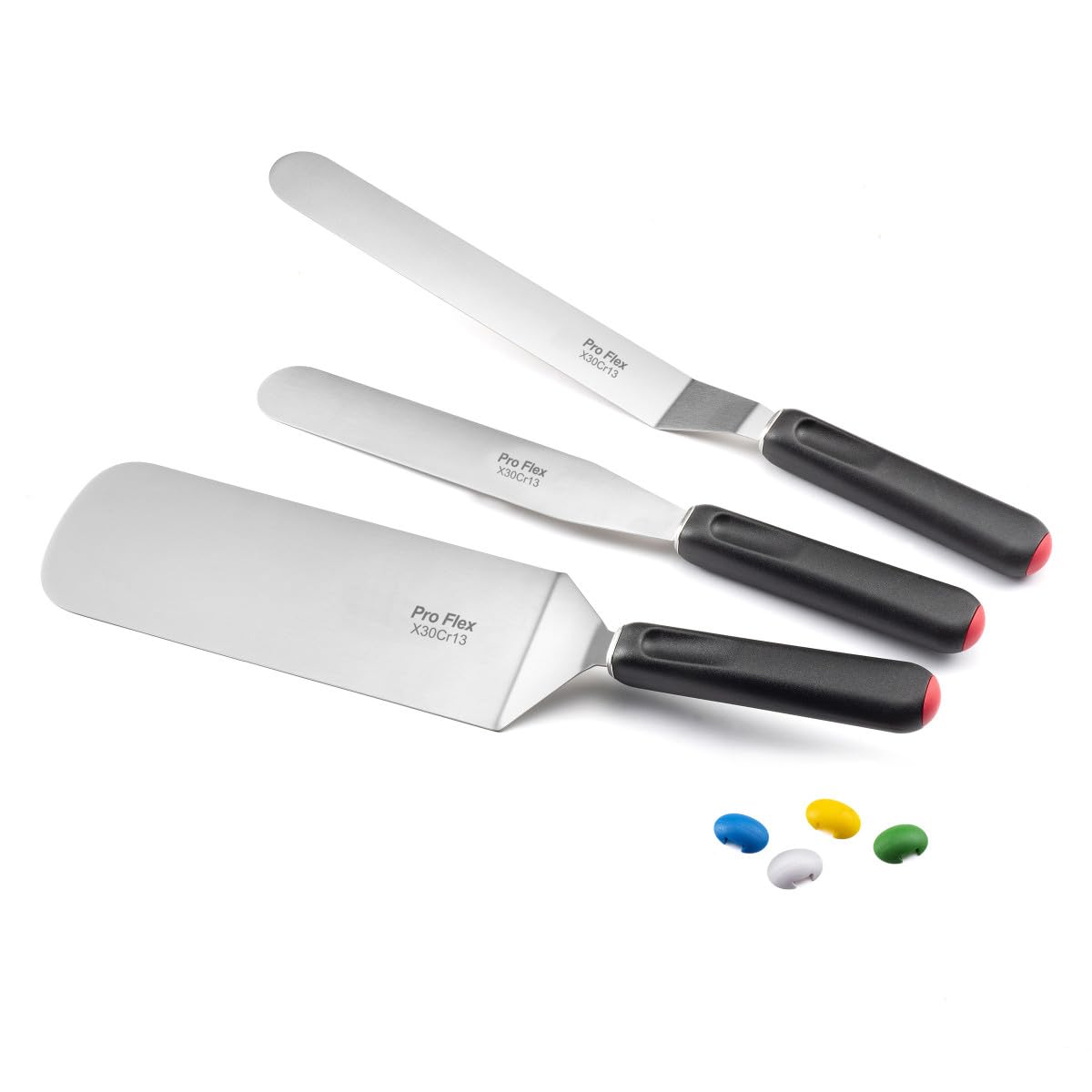 Sabatier Trompette Pro Flex - Set 3 spatules Pâtisserie
