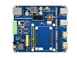 Waveshare – Waveshare Raspberry Pi Compute Module 4 IO Board with PoE Fe