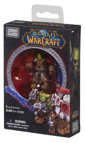 Mega Bloks World Of Warcraft Ragerock (Horde Orc Warrior) #TOP3