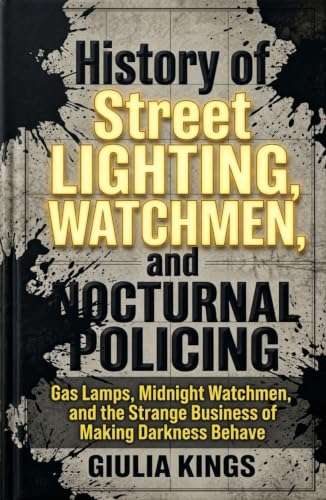 History of Street Lighting, Watchmen, and Nocturnal Policing: Gas Lamps, Midnight Watchmen, and the Strange Business of Making Darkness Behave (English Edition)