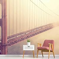 Wall Mural Natural Landscape Removable Self-Adhesive Wallpaper Wall Decoration for Bedroom Living Room - 66x96 inches