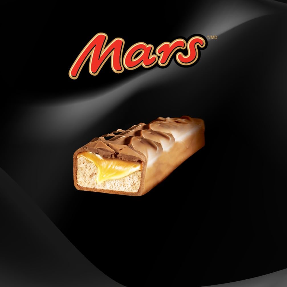 MARS - Barres Chocolat au Lait, Nougat & Caramel - Grand format - 32 x 51g