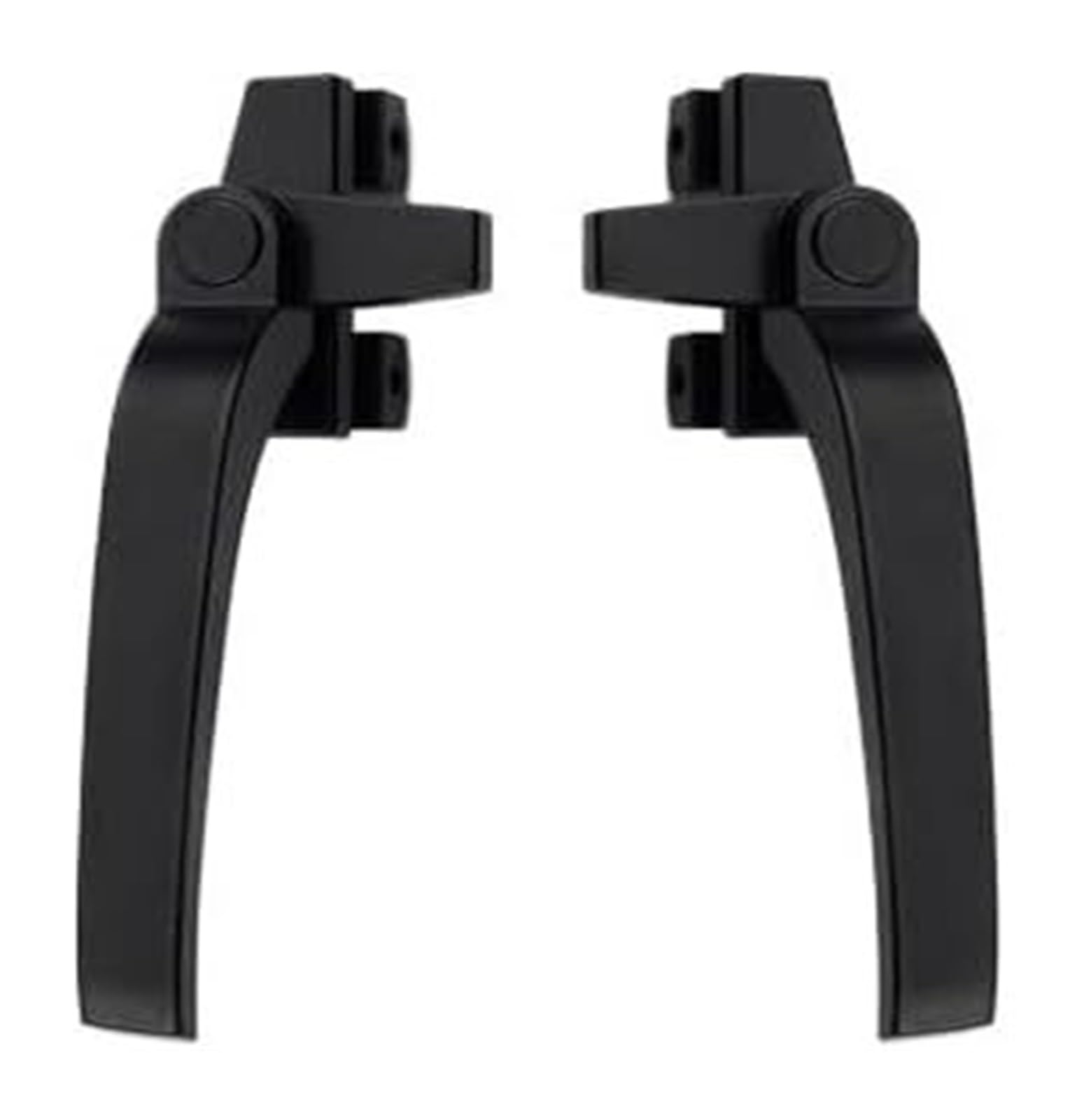 Aluminum Alloy Window Handle, Casement Lock Left Right(Black)