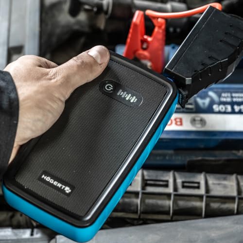 Arrancador de batería Högert Technik 400 A para coche con corriente máxima de 800 A 5