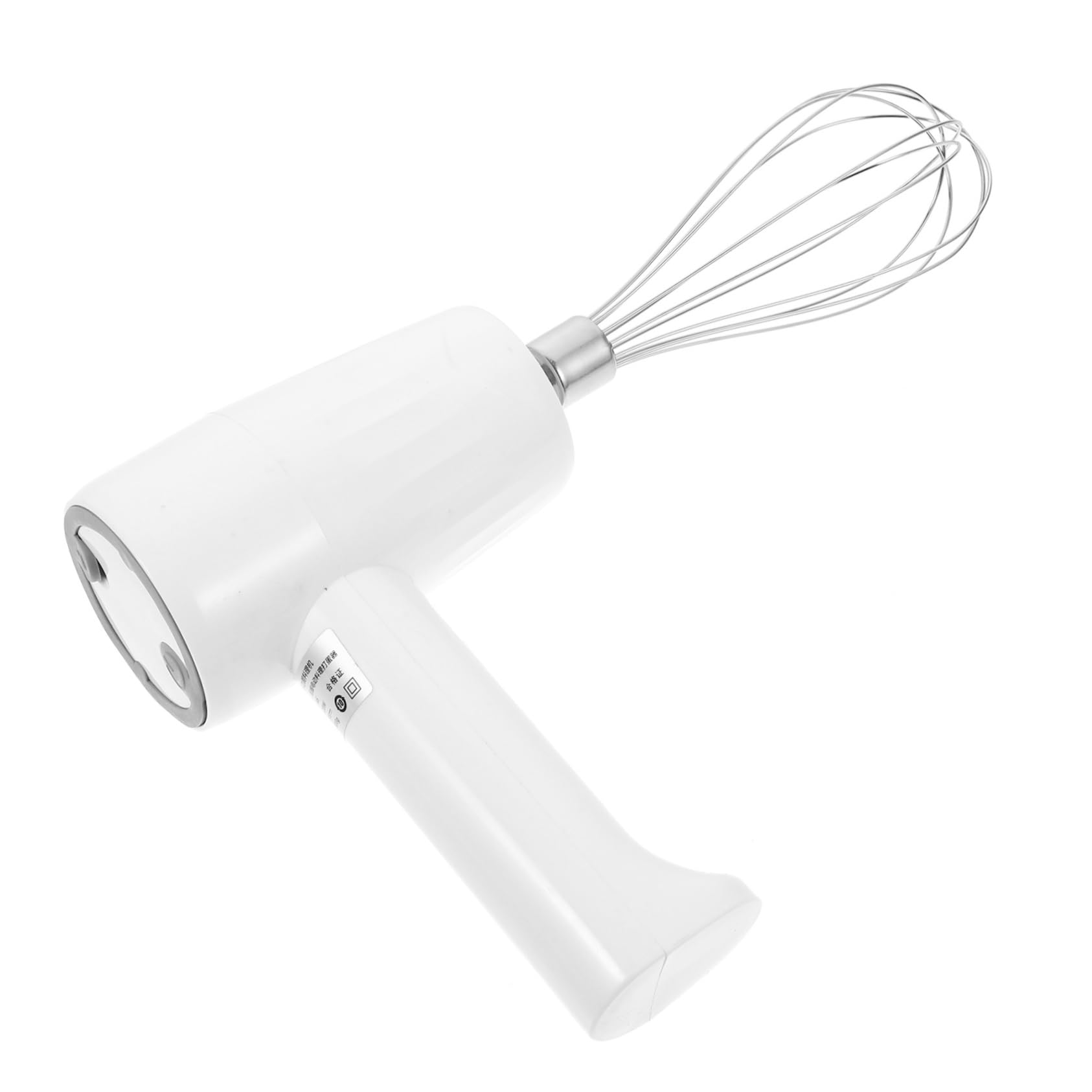 CIYODO Handheld Electric Egg Mixer Charging Battery-operated Milk Frother Egg Whisk Easy-clean Mixing Head for Baking