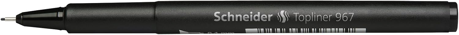 Schneider 9671 Тонкопишущая ручка, черная, 0,4 мм