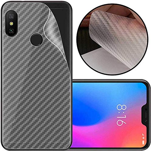 Image of Compatible with Redmi Y2 Back Screen Protective Film Carbon Fiber Skin Transparent Screen Guard Sticker
