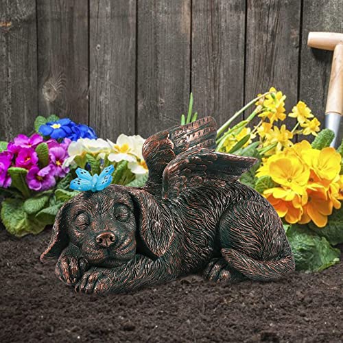 Statue chien étanche Yeomoo contre les intempéries pour une déco extérieure durable - 4