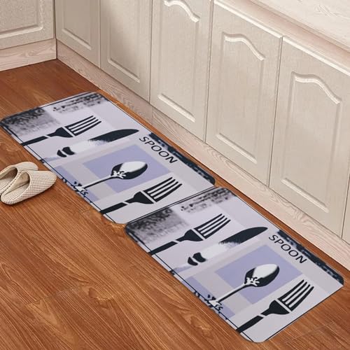 Image of UMAI X SAVYA Home Kitchen Mats|| 60 x 40 ||Anti-Skid Mat for Living Room,Bathroom,Shower,Bathtub mat,Multipurpose Mat (Grey)