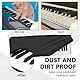 Musiin Staubschutz für MIDI-Controller-Tastaturen, kompatibel mit Arturia KeyLab 49 Mk3, Essential 49 mk3, mk2, Luxus-Chinlon Staub- und Kratzfest, Glatte Haptik und individuelle Passform