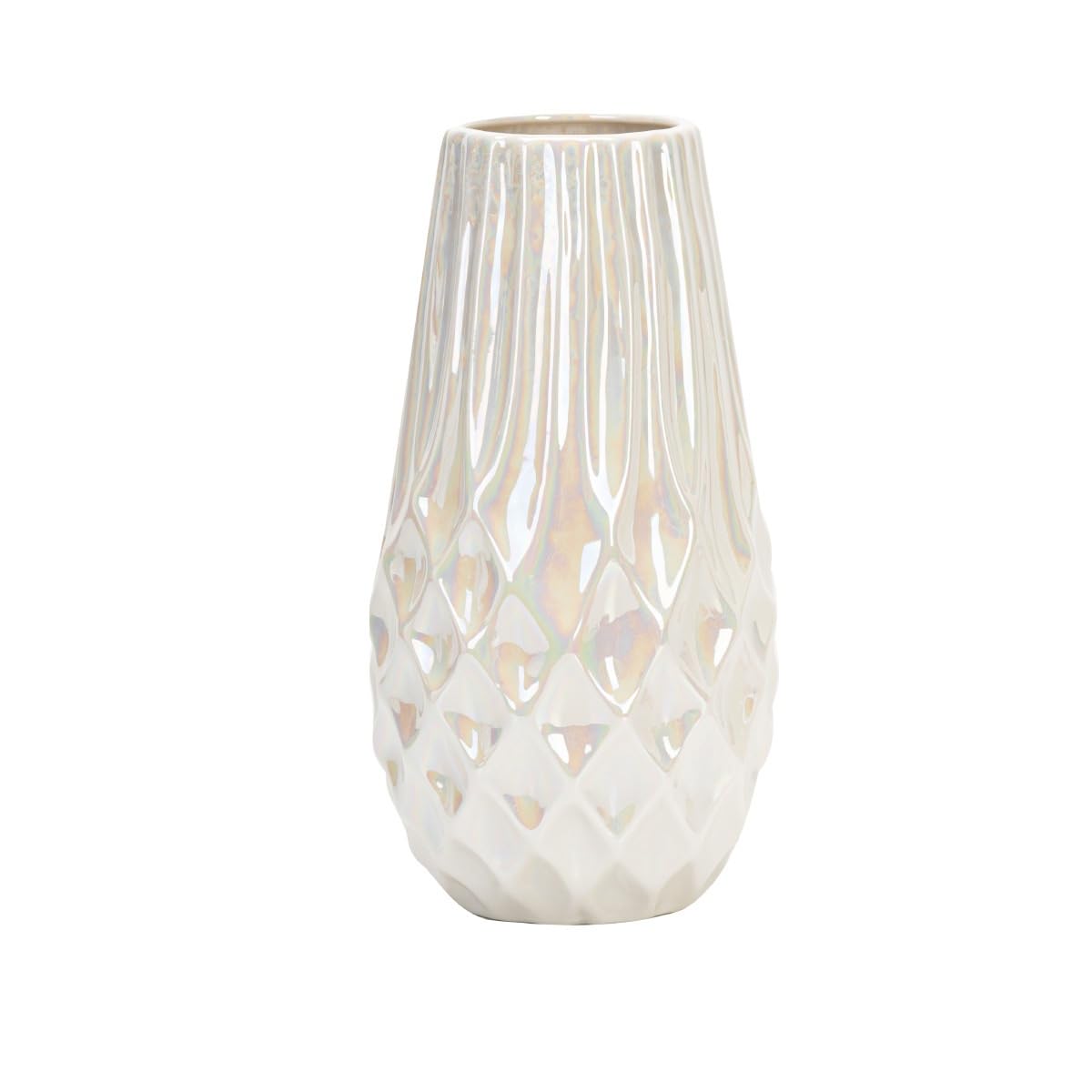 GFHTRELY Vase Ceramic Vase Decoration Balcony Window B&B Indoor Flower Arrangement Decoration Flower Vases(A,B)