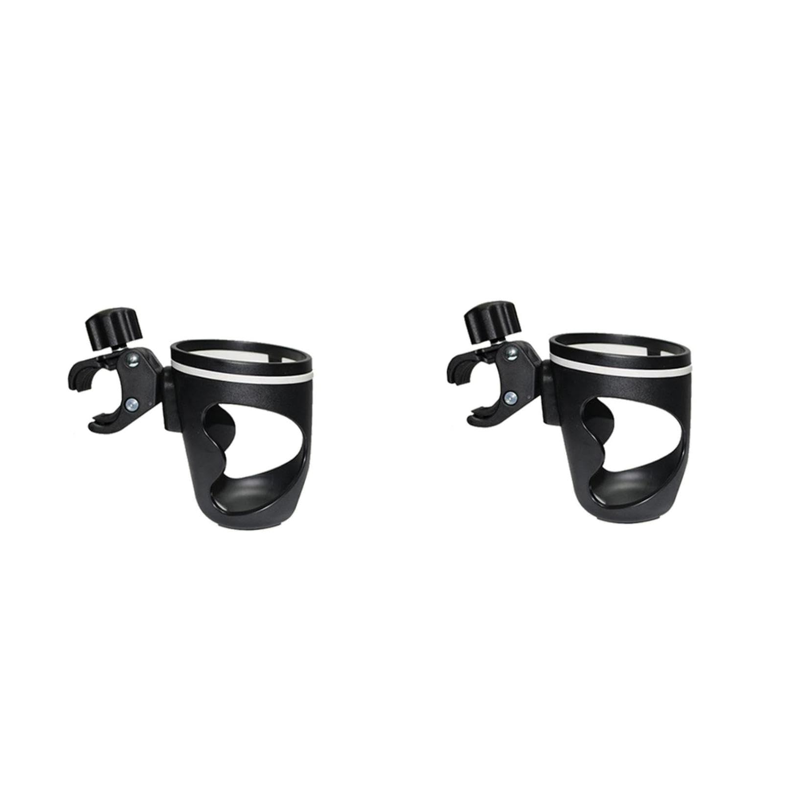 2pezzi Portabottiglie Per Passeggini Per Biciclette e Carrozzine Compatibile Diverse Bottiglie Facile Installare Materiali Resilienti e
