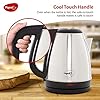 Pigeon by Stovekraft Amaze Plus Electric Kettle (14289) with Stainless Steel Body, 1.5 litre, used for boiling Water, making tea and coffee, instant noodles, soup etc. (Silver) #5
