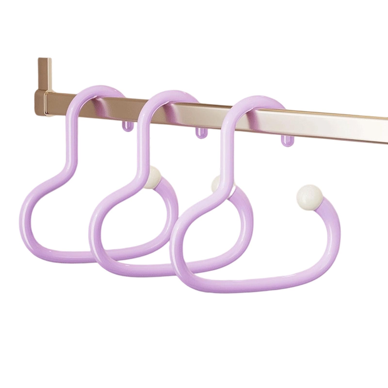 Tsophreniq Space Saving Multipurpose ABS Wall Mount Hanger with Anti Slip Design Holds Scarves Cap Accessories Anti Slip Round Wall Hook