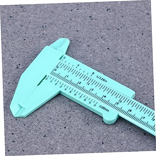 Mini calibre portátil de plástico para mediciones precisas miniatura 7