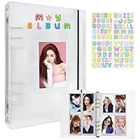 WAYUTO Lot De 2 Albums Photo Portables Kpop Avec Chaîne De Perles