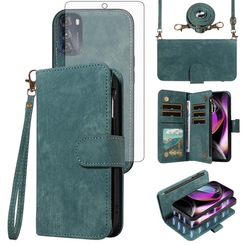 Housse Moto G 5G 2022 zippée pour garder les mains libres en voyage