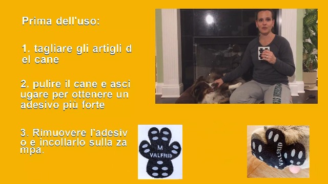 24 Protezioni Zampe Cane Taglia M - Antiscivolo E Autoadesive - Foto 7