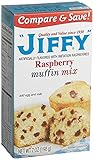 Jiffy, Raspberry Muffin Mix, 7oz Box (Pack of 6)