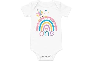 Rainbow Unicorn Outfit for 1st Birthday Girl: Celebrate in Style