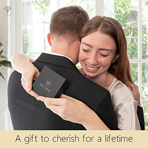 14K Gold Leverback Cubic Zirconia Dangle Earrings For Women | Real Yellow Gold Dangle Earrings | 4 Ct.tw 14K Gold Earrings For Women | Cz Cubic Zirconia Drop Earrings By Max + Stone #TOP6