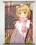 Home Decor Anime Hentai Ouji to Warawanai Neko Azuki Azusa Wall Scroll Poster Fabric Painting 23.6 X 35.4 Inches -102